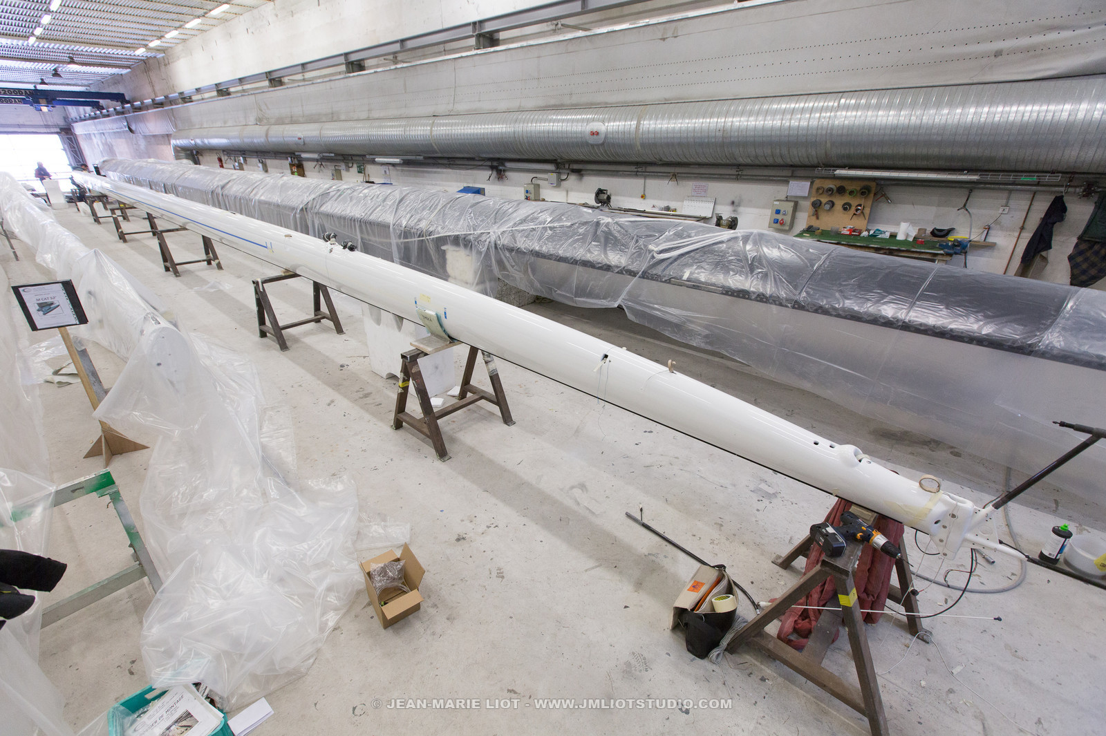 SAILING - IMOCA SAFRAN 2 - NEW MAST