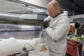 SAILING - IMOCA SAFRAN 2 - NEW MAST